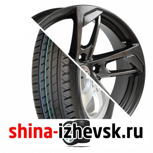 Колесо в сборе Viatti Strada (V-130) 215/55 R17 V 94 + RST R037 7xR17 5×114.3 ET45 DIA66.1 Насыщенный серебристый в Ижевске